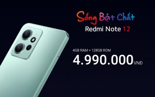Xiaomi ra mắt dòng Redmi Note 12, cùng MONO truyền cảm hứng “Sống Bật Chất” cho thế hệ trẻ Việt Nam