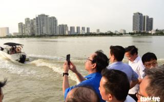 Hoan nghênh lãnh đạo TP.HCM khảo sát sông Seine để phát triển sông Sài Gòn