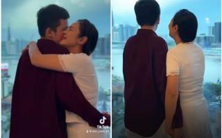 Tranh cãi Việt Trinh ôm hôn con trai tuổi thanh niên nơi công cộng