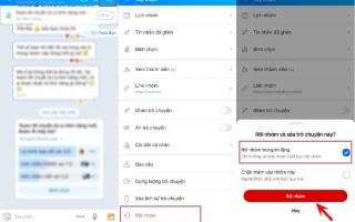 Mẹo rời nhóm Zalo trong im lặng, ấn nút này để không ai biết