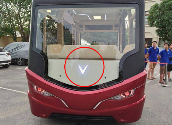 Xuất hiện xe buýt 'đến từ tương lai' được cho là của VinFast
