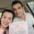 Tổ chức đám cưới gần 2 năm, Võ Hạ Trâm và chồng Ấn Độ mới đi đăng ký kết hôn