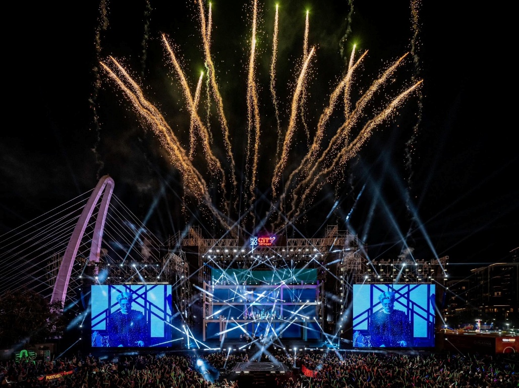 HOZO CITY TẾT FEST chào đón 2026 với đêm Countdown quy mô lớn, khẳng định vai trò lễ hội đô thị tiêu biểu tại TP.HCM